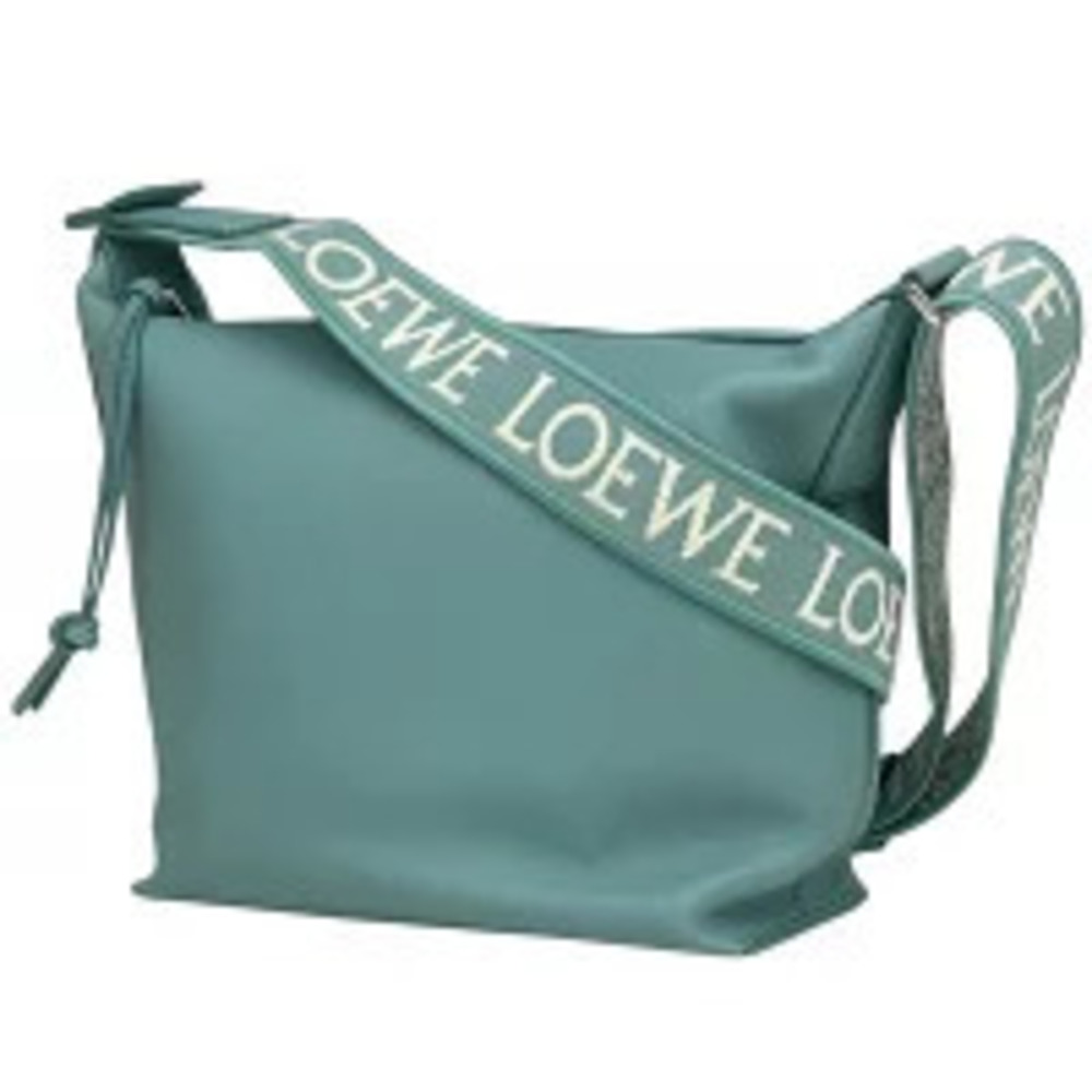 Loewe Cuby Crossbody Bag Anagram Shoulder Leather Blue